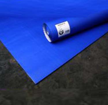 Rollo mantel azul 1,20x100