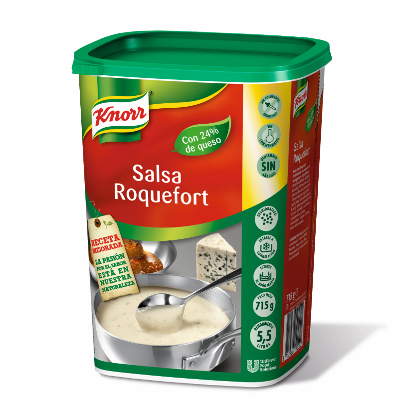 Salsa roquefort 715gr Knorr