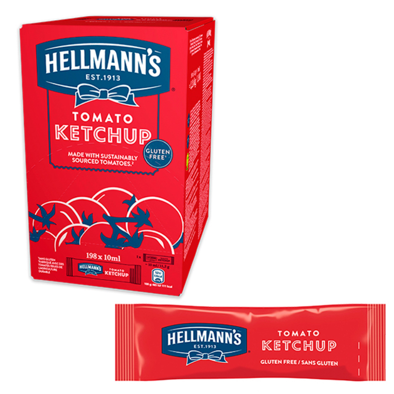 Ketchup Hellmann's 10ml 198u