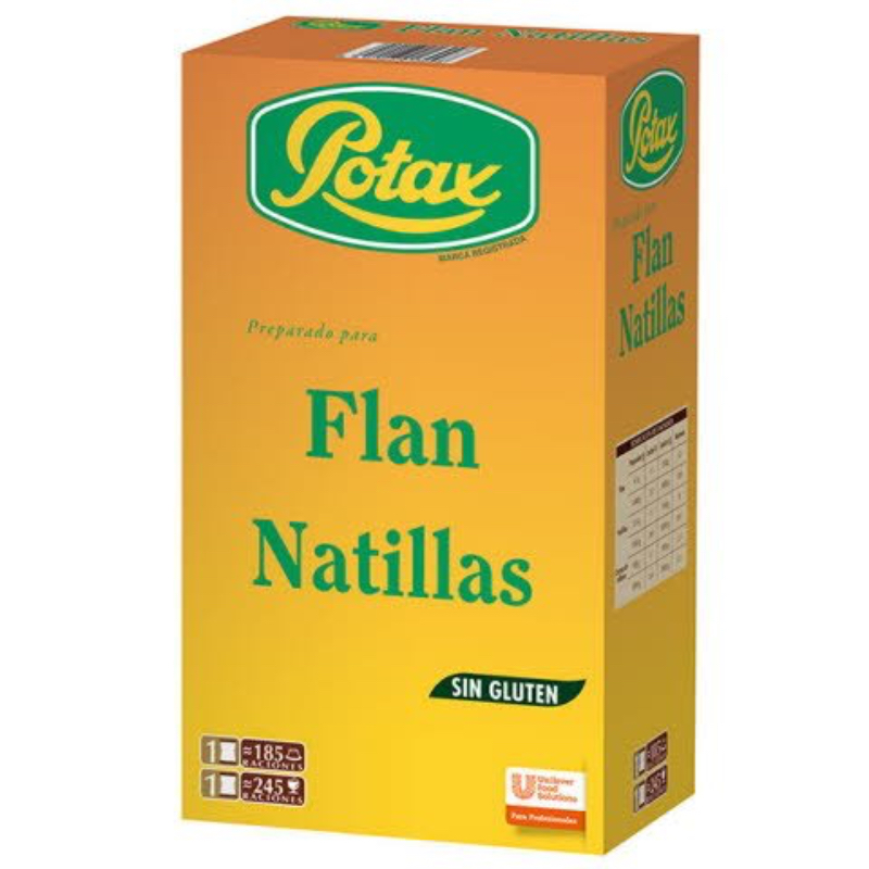 Flan/Natillas Potax 1kg
