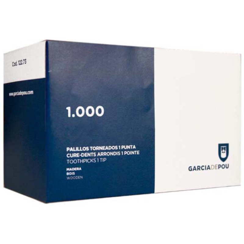 Palillo torneado 1000u 122.73