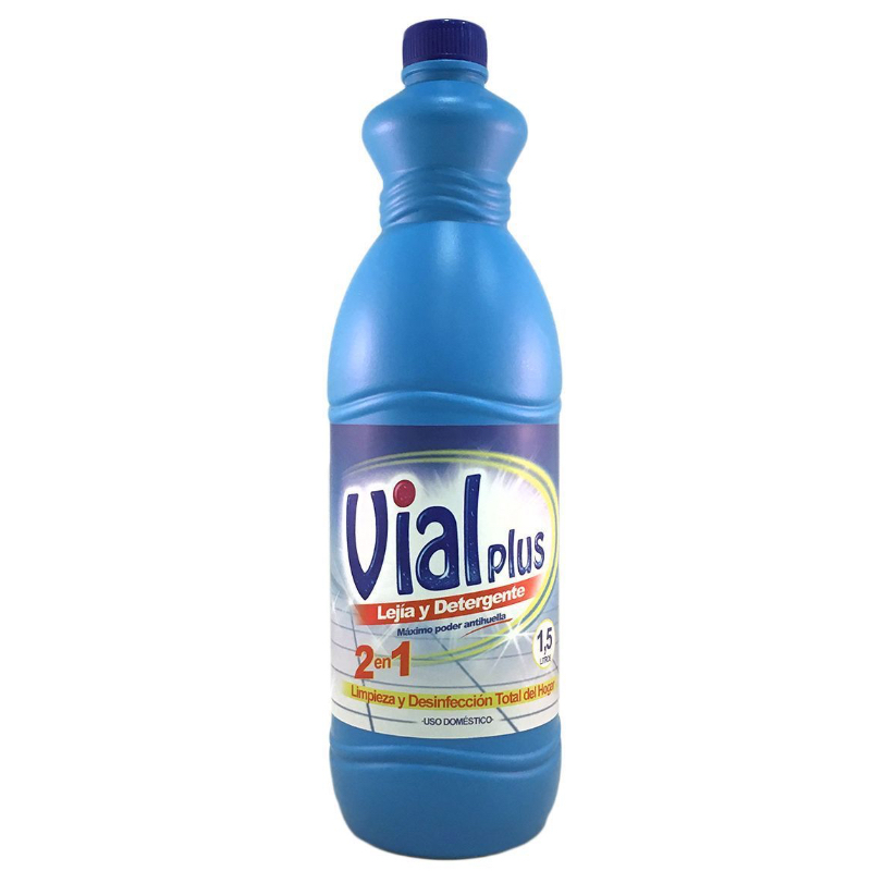 Vialplus lejía c/deterg. 1,5lt