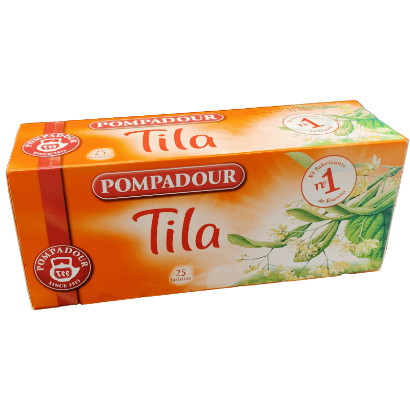 Tila Pompadour ind. 25 sobres